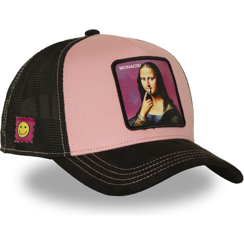petten-gebogen-roze-snapback-acid-art1-monacid-mona-lisa-beroemdheden-van-capslab petten-gebogen-roze-snapback-acid-art1-monacid-mona-lisa-beroemdheden-van-capslab