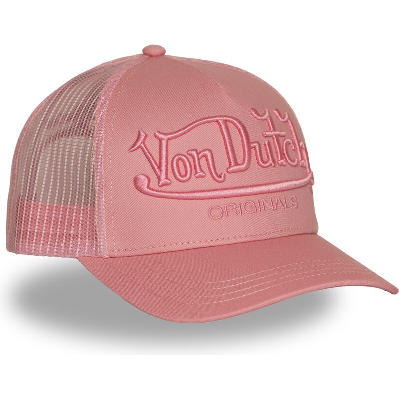 petten-gebogen-roze-snapback-emb05-van-von-dutch