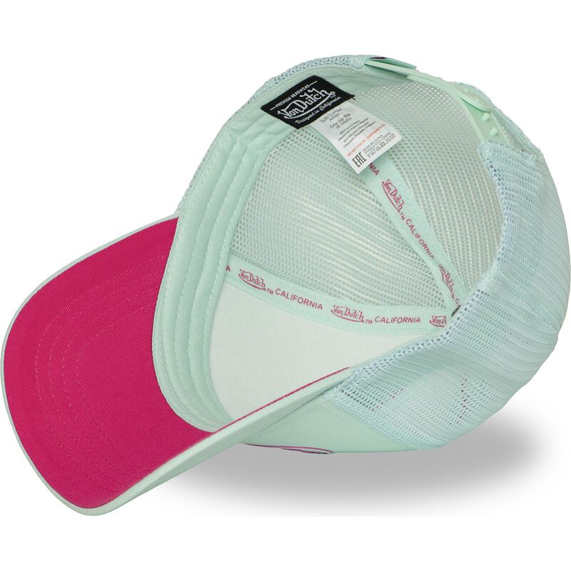 petten-gebogen-groen-snapback-rosa-log21-van-von-dutch