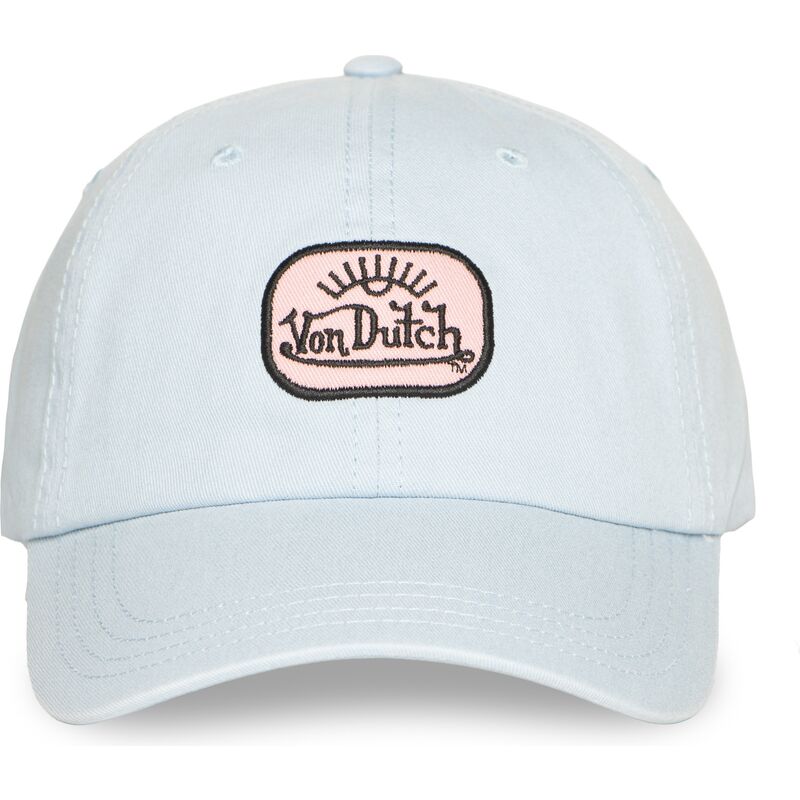 petten-gebogen-blauw-verstelbaar-log11-van-von-dutch