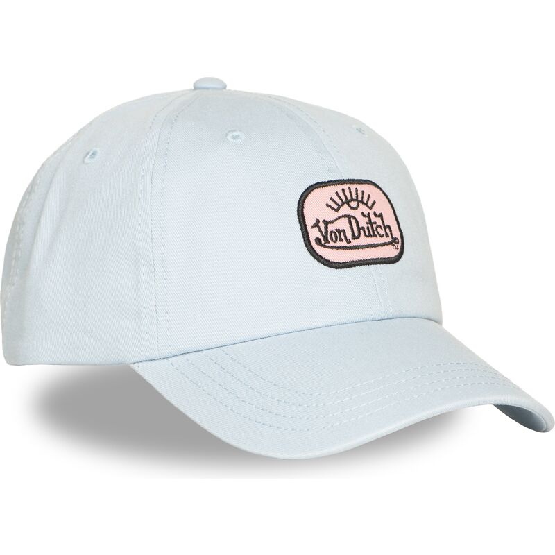 petten-gebogen-blauw-verstelbaar-log11-van-von-dutch