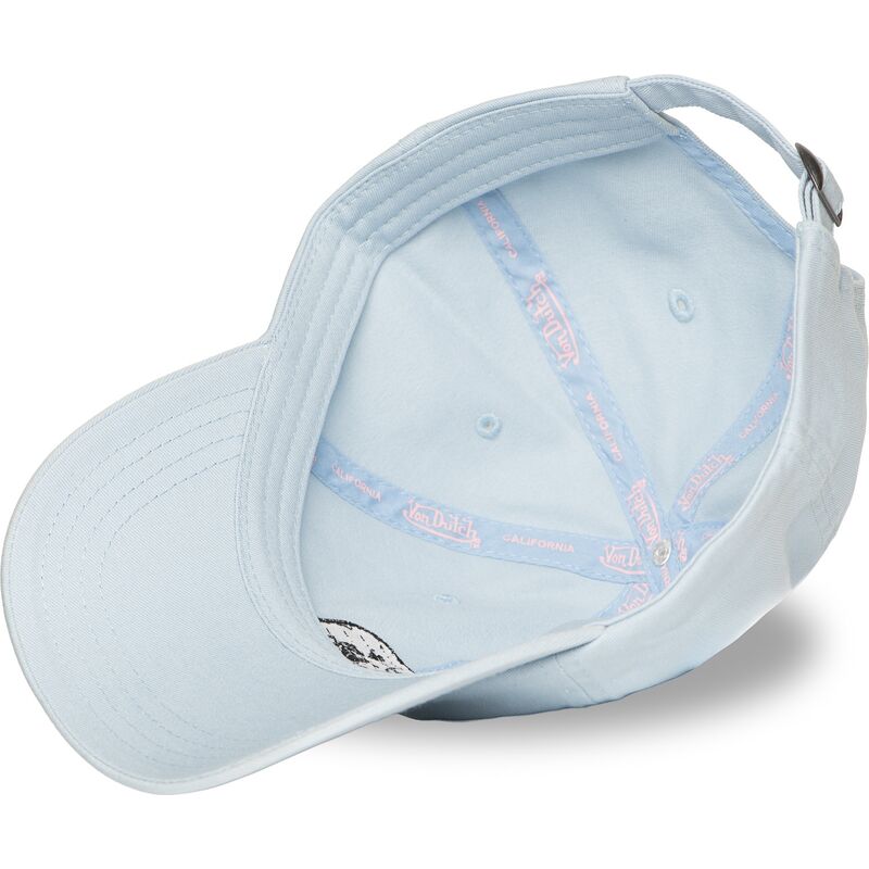petten-gebogen-blauw-verstelbaar-log11-van-von-dutch