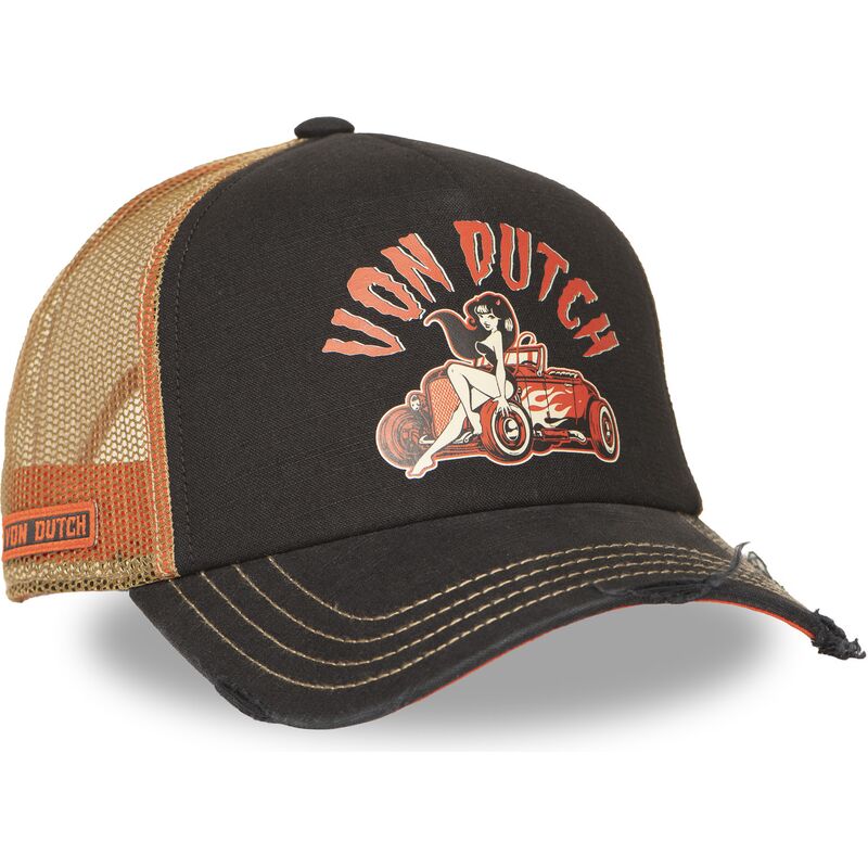 petten-gebogen-zwart-snapback-crew31-van-von-dutch