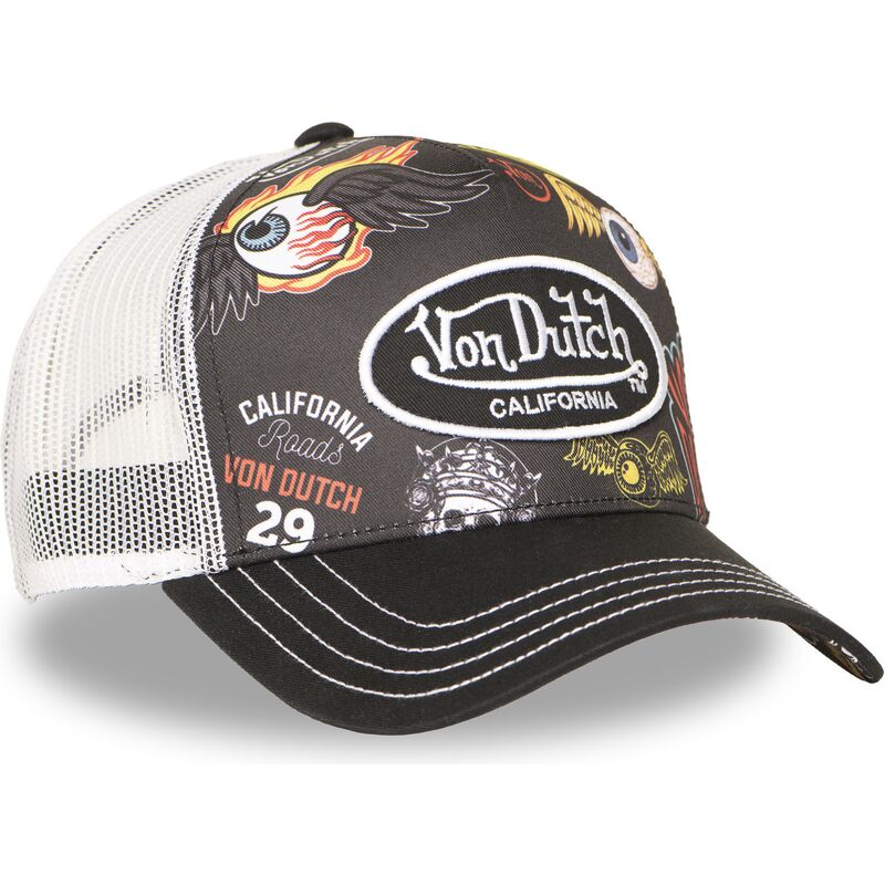 petten-gebogen-zwart-snapback-subl16-van-von-dutch