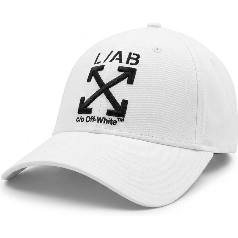 petten-gebogen-wit-verstelbaar-clamp-arrows-twill-van-l-ab-c-o-off-white