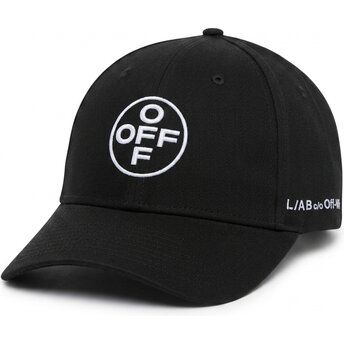 Petten gebogen zwart verstelbaar Off Embroidered Twill van L/AB c/o Off-White™