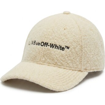Petten gebogen geel verstelbaar Embroidered Sherpa van L/AB c/o Off-White™