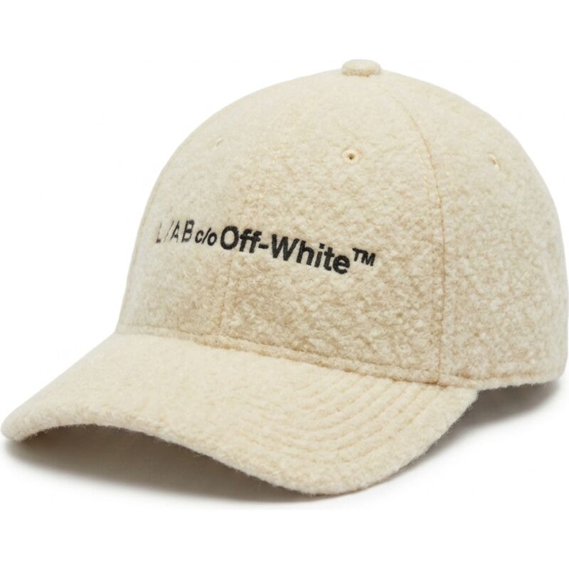 petten-gebogen-geel-verstelbaar-embroidered-sherpa-van-l-ab-c-o-off-white