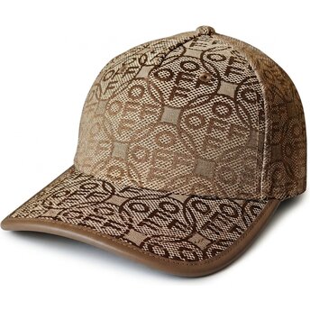 Petten gebogen bruin verstelbaar Off Jacquard Canvas van L/AB c/o Off-White™