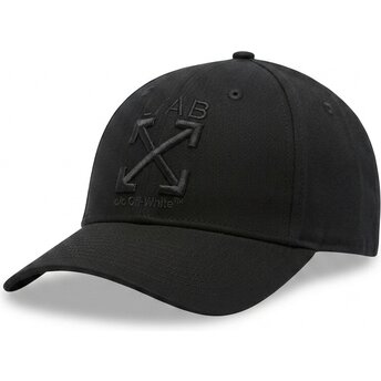 Petten gebogen zwart verstelbaar Clamp Arrows Twill van L/AB c/o Off-White™