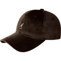 petten-gebogen-bruin-verstelbaar-cord-baseball-van-kangol