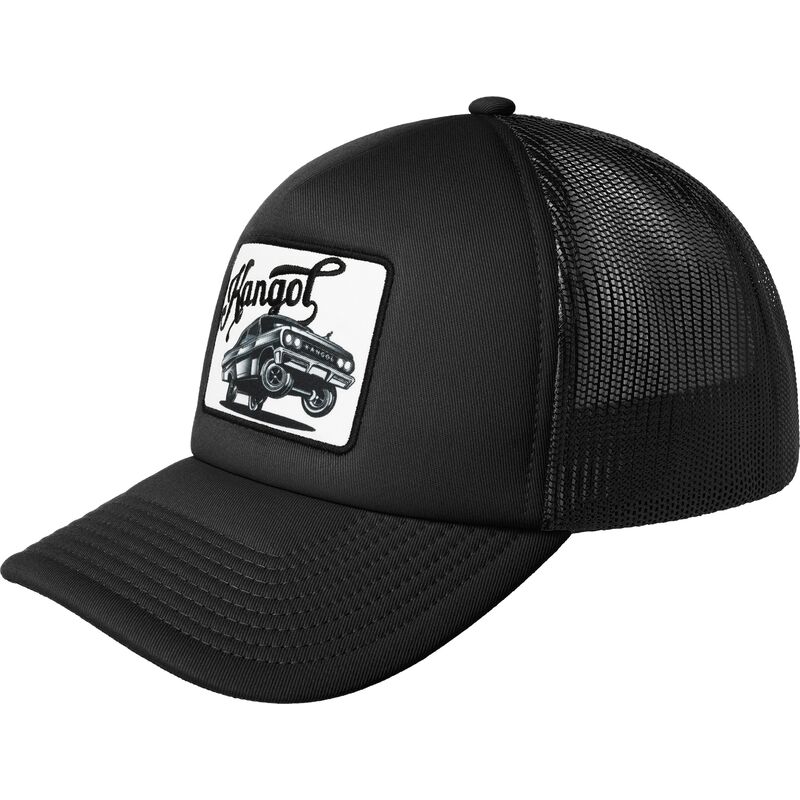 petten-gebogen-zwart-snapback-lowrider-van-kangol