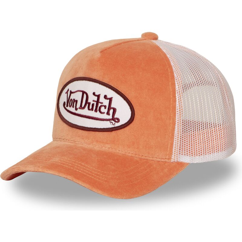 petten-gebogen-oranje-snapback-kylie-pe-van-von-dutch