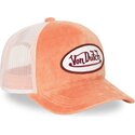 gorra-trucker-naranja-y-blanca-kylie-pe-de-von-dutch