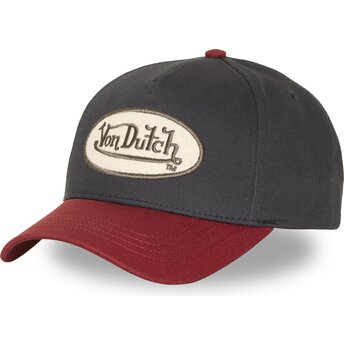 Petten gebogen marineblauw snapback TERRY FV van Von Dutch