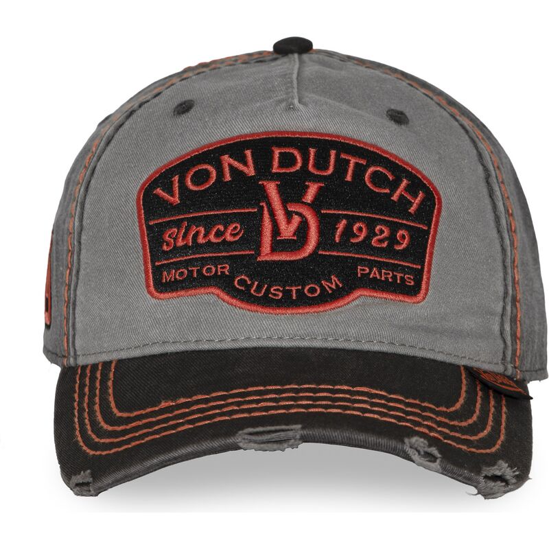 petten-gebogen-grijs-verstelbaar-retro16-van-von-dutch