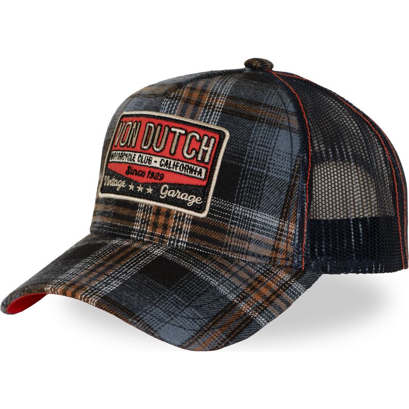 petten-gebogen-marineblauw-snapback-car09-van-von-dutch