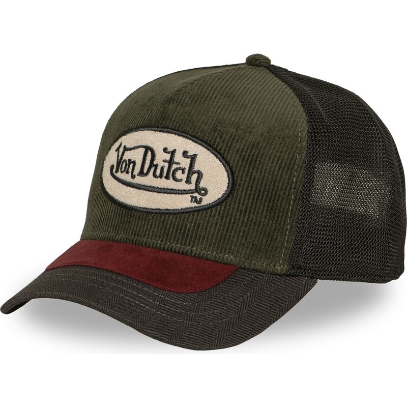 petten-gebogen-groen-snapback-shield07-van-von-dutch