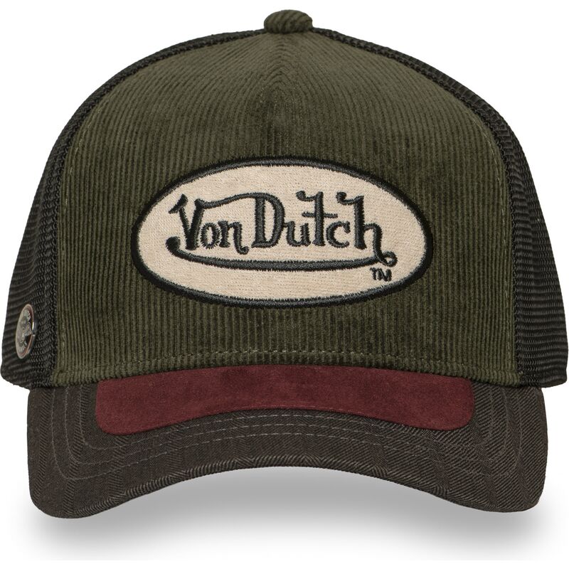 petten-gebogen-groen-snapback-shield07-van-von-dutch