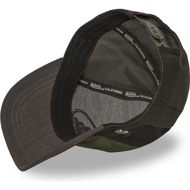 petten-gebogen-groen-snapback-shield07-van-von-dutch