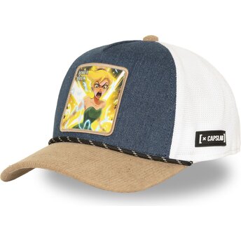 Petten gebogen meerkleurig snapback PIX1 Power Pixie Tinkerbel Disney van Capslab