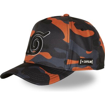 Petten gebogen meerkleurig snapback NS7 OCA Konoha Naruto van Capslab