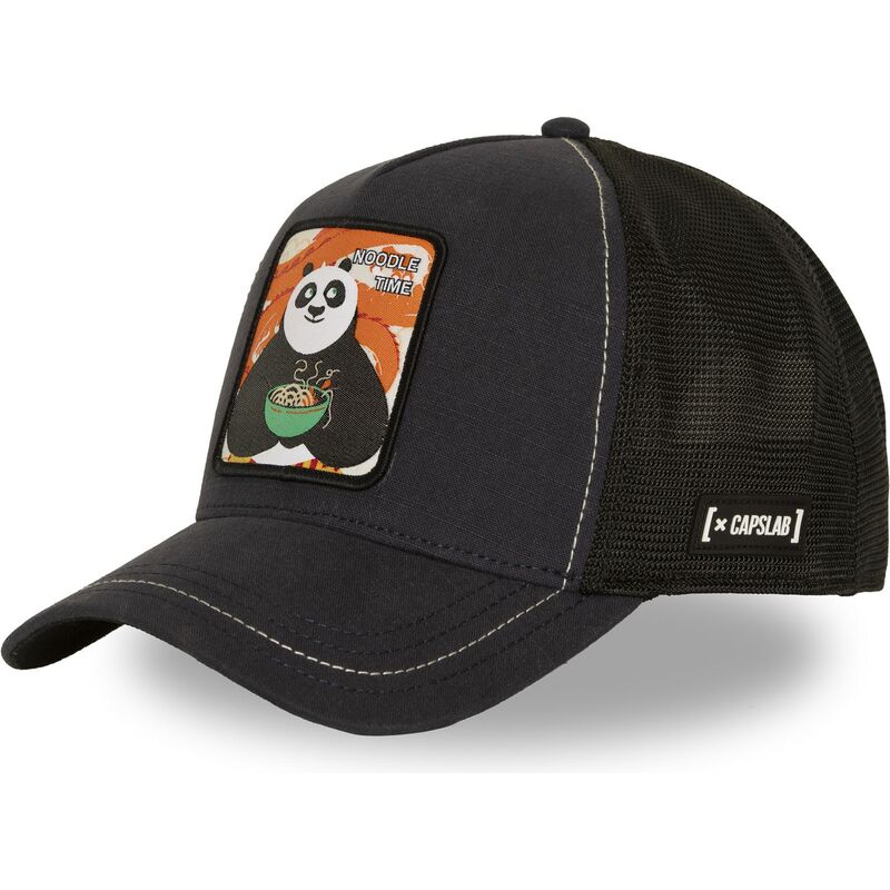 petten-gebogen-zwart-snapback-kfp2-pan-po-kung-fu-panda-van-capslab