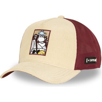 Petten gebogen beige snapback AST4 IDE Obelix Asterix de Galliër van Capslab