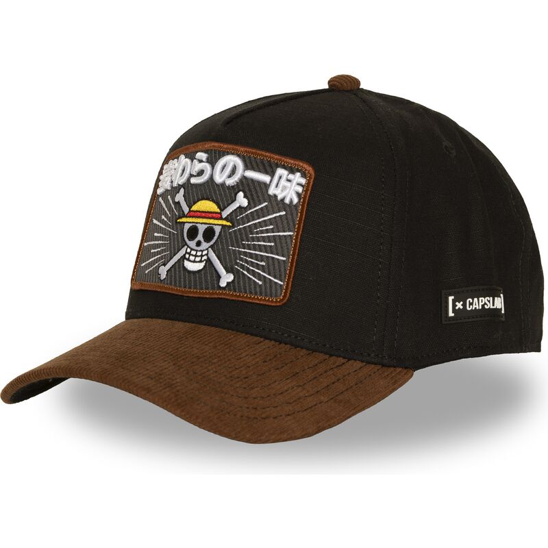 petten-gebogen-bruin-snapback-op8-mug-straw-hat-pirates-one-piece-van-capslab