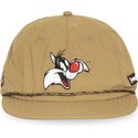 petten-plat-beige-snapback-loo13-goob-sylvester-looney-tunes-van-capslab