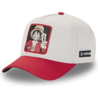 Petten gebogen beige snapback OP4 TWO Monkey D. Luffy One Piece van Capslab