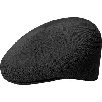Baretten zwart dorado Tropic 504 Ventair Black/Gold van Kangol