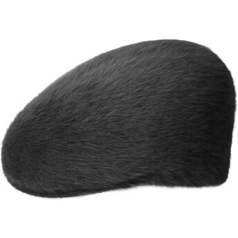 Baretten zwart Furgora 504 Black van Kangol