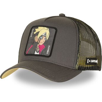 Petten gebogen grijs snapback Karma BOR KAR Boruto van Capslab