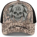 petten-gebogen-grijs-snapback-13-skull-van-ed-hardy