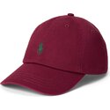 petten-gebogen-rood-verstelbaar-cotton-chino-classic-sport-van-polo-ralph-lauren