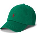 petten-gebogen-groen-verstelbaar-cotton-chino-classic-sport-van-polo-ralph-lauren