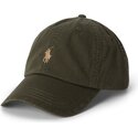 petten-gebogen-groen-verstelbaar-cotton-chino-classic-sport-van-polo-ralph-lauren