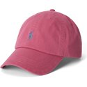 petten-gebogen-roze-verstelbaar-cotton-chino-classic-sport-van-polo-ralph-lauren