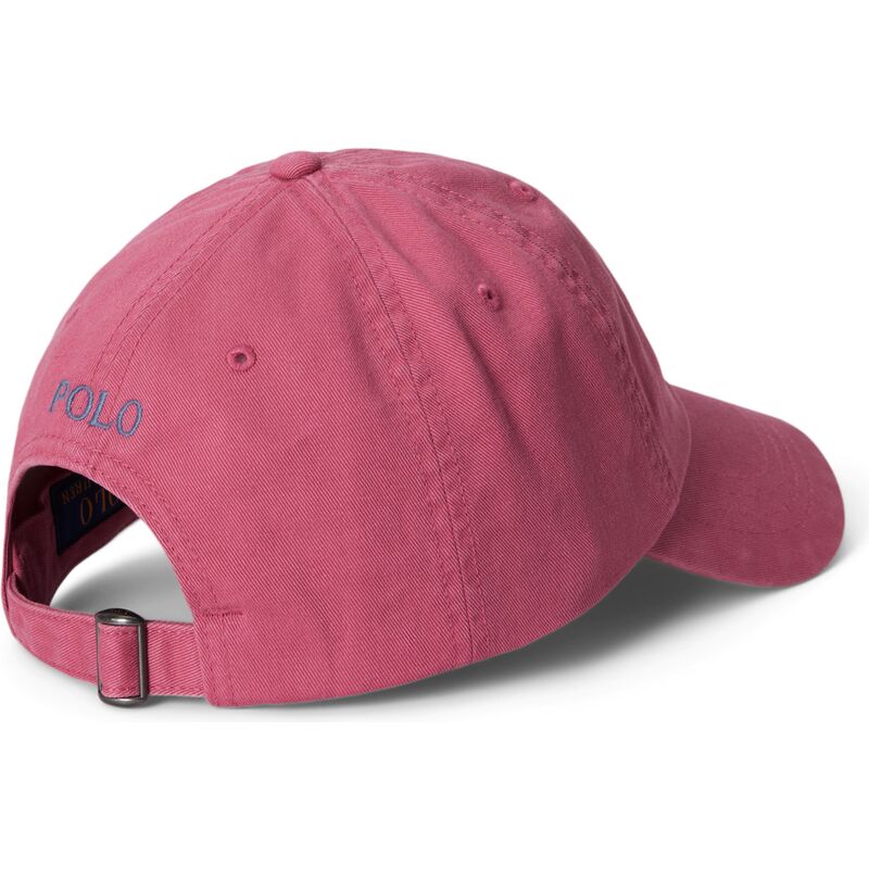 petten-gebogen-roze-verstelbaar-cotton-chino-classic-sport-van-polo-ralph-lauren