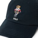 petten-gebogen-zwart-verstelbaar-woven-bear-van-polo-ralph-lauren