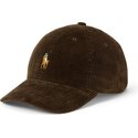 petten-gebogen-bruin-verstelbaar-corduroy-van-polo-ralph-lauren