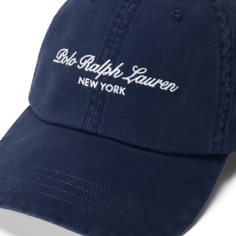 petten-gebogen-marineblauw-verstelbaar-woven-script-van-polo-ralph-lauren petten-gebogen-marineblauw-verstelbaar-woven-script-van-polo-ralph-lauren