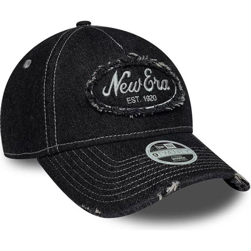 petten-gebogen-zwart-verstelbaar-9twenty-a-frame-distress-van-new-era