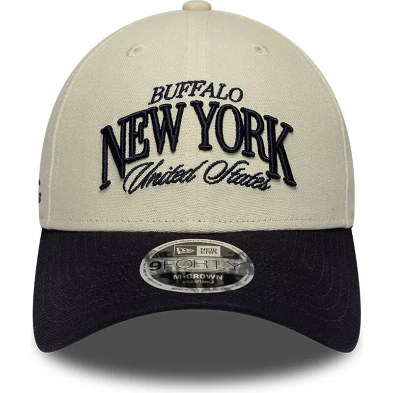 petten-gebogen-beige-verstelbaar-9forty-m-crown-wordmark-van-buffalo-new-york-van-new-era petten-gebogen-beige-verstelbaar-9forty-m-crown-wordmark-van-buffalo-new-york-van-new-era