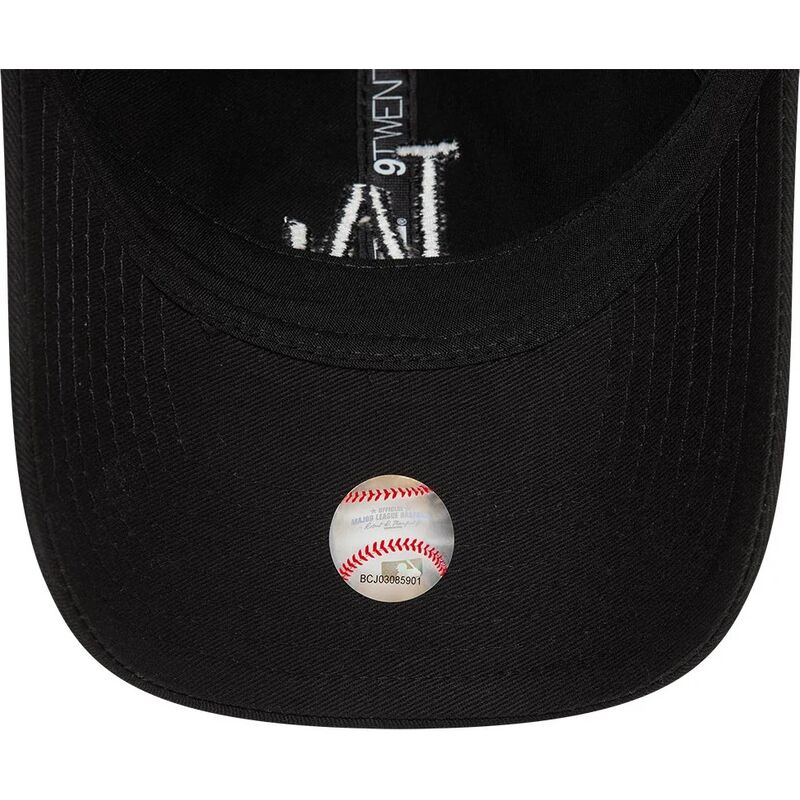 petten-gebogen-zwart-verstelbaar-9twenty-league-essential-van-los-angeles-dodgers-mlb-van-new-era