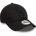 petten-gebogen-zwart-verstelbaar-9twenty-league-essential-van-los-angeles-dodgers-mlb-van-new-era