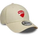 petten-gebogen-beige-verstelbaar-9forty-core-van-ducati-motor-motogp-van-new-era