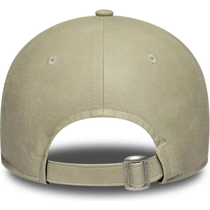 petten-gebogen-beige-verstelbaar-9twenty-washed-pu-van-los-angeles-dodgers-mlb-van-new-era