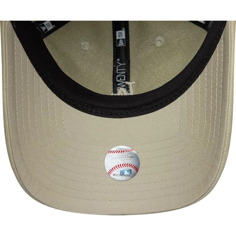 petten-gebogen-beige-verstelbaar-9twenty-washed-pu-van-los-angeles-dodgers-mlb-van-new-era